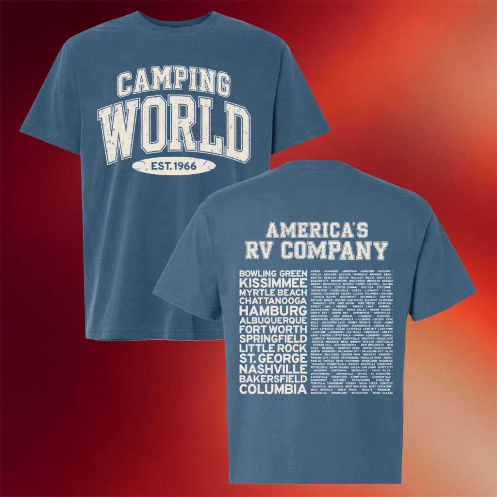 Camping World Merch 2026 America's RV Company T-Shirt Present For Brothers - Merchluma