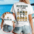 Snoopy x Green Bay Packers Is My Jam Football Shirt Packers Merch Gift Ideas For Fans - Merchluma