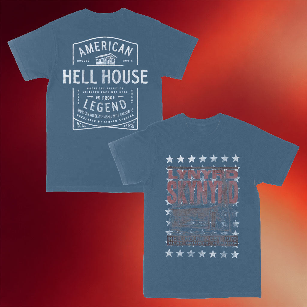 Lynyrd Skynyrd Merch 2026 Hell House Fine Lines T-Shirt Gifts For A Rock Music Lover - Merchluma
