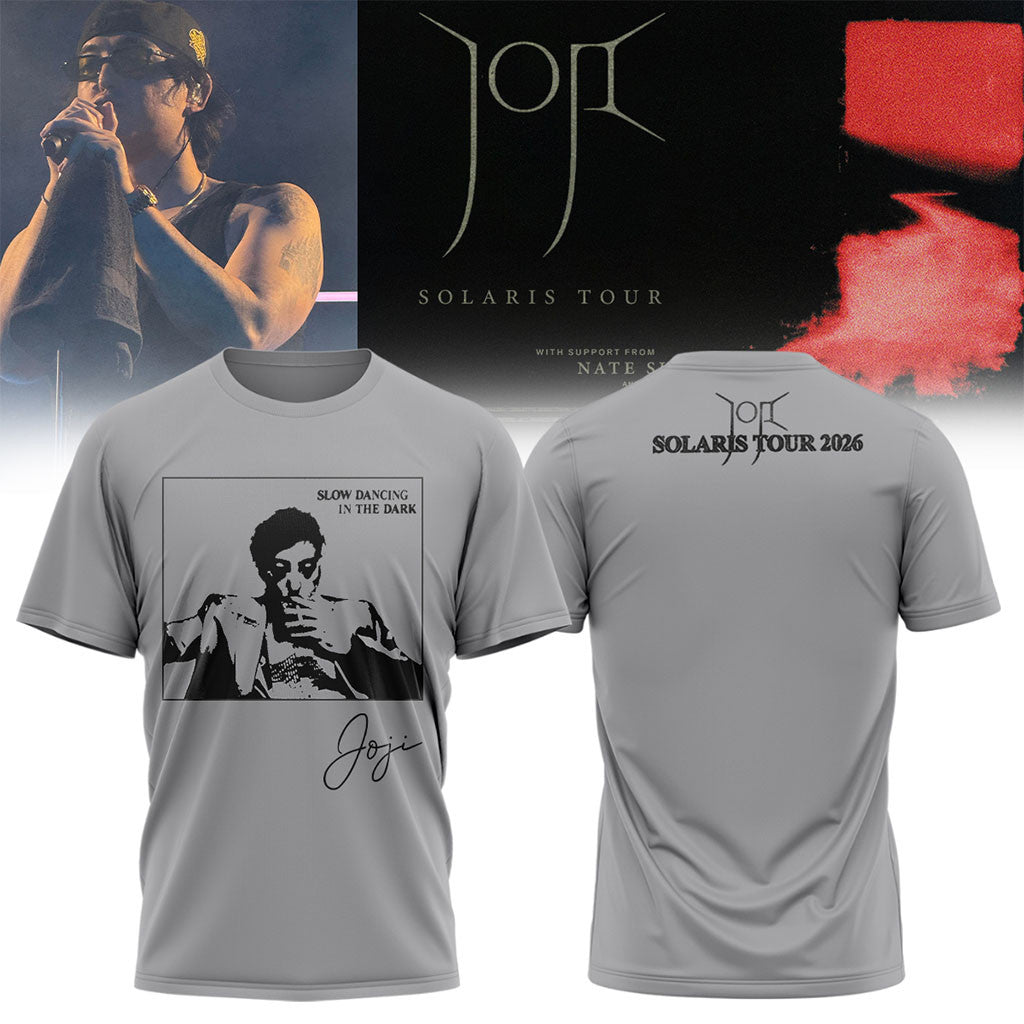 Joji Solaris Tour Merch 2026 Slow Dancing In The Dark T-Shirt Music Lover Gifts For Him - Merchluma