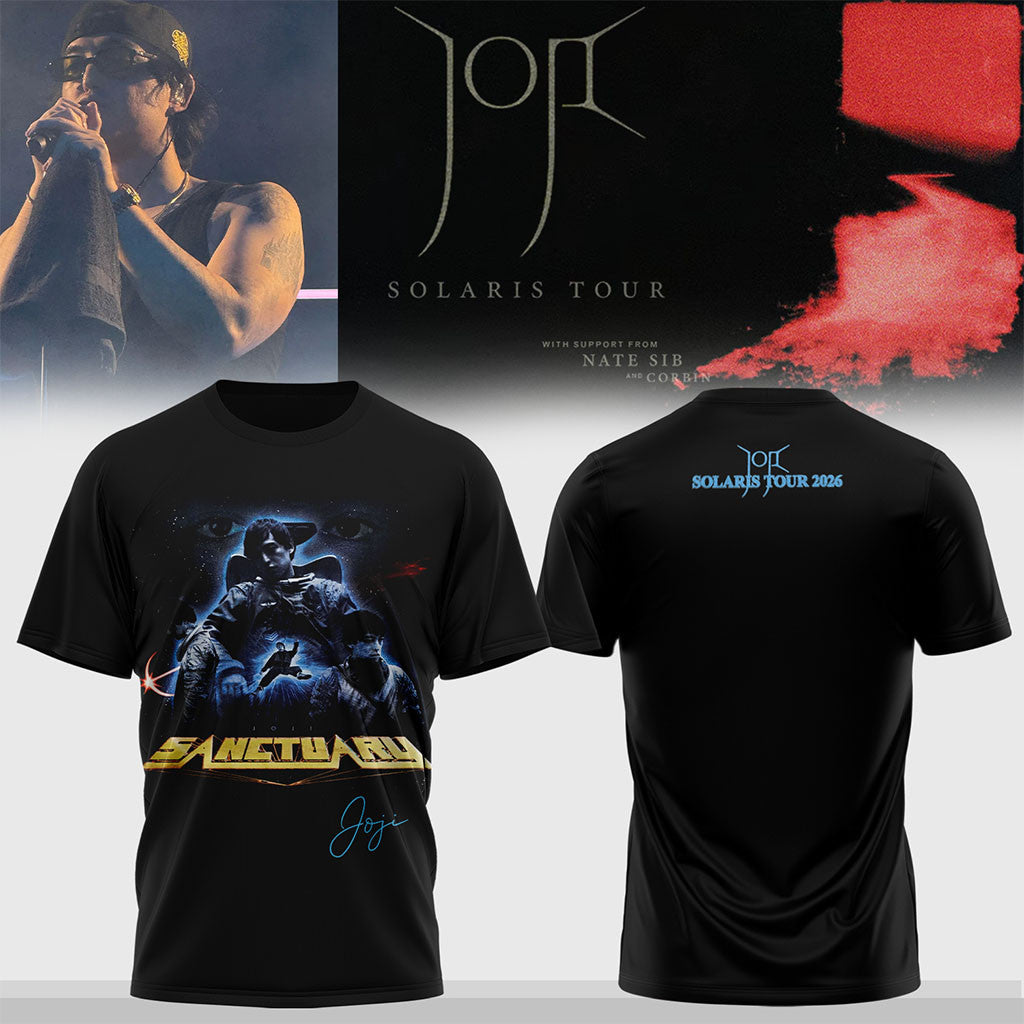 Joji Solaris Tour Merch 2026 Sanctuary T-Shirt Birthday Gifts For Music Lovers - Merchluma