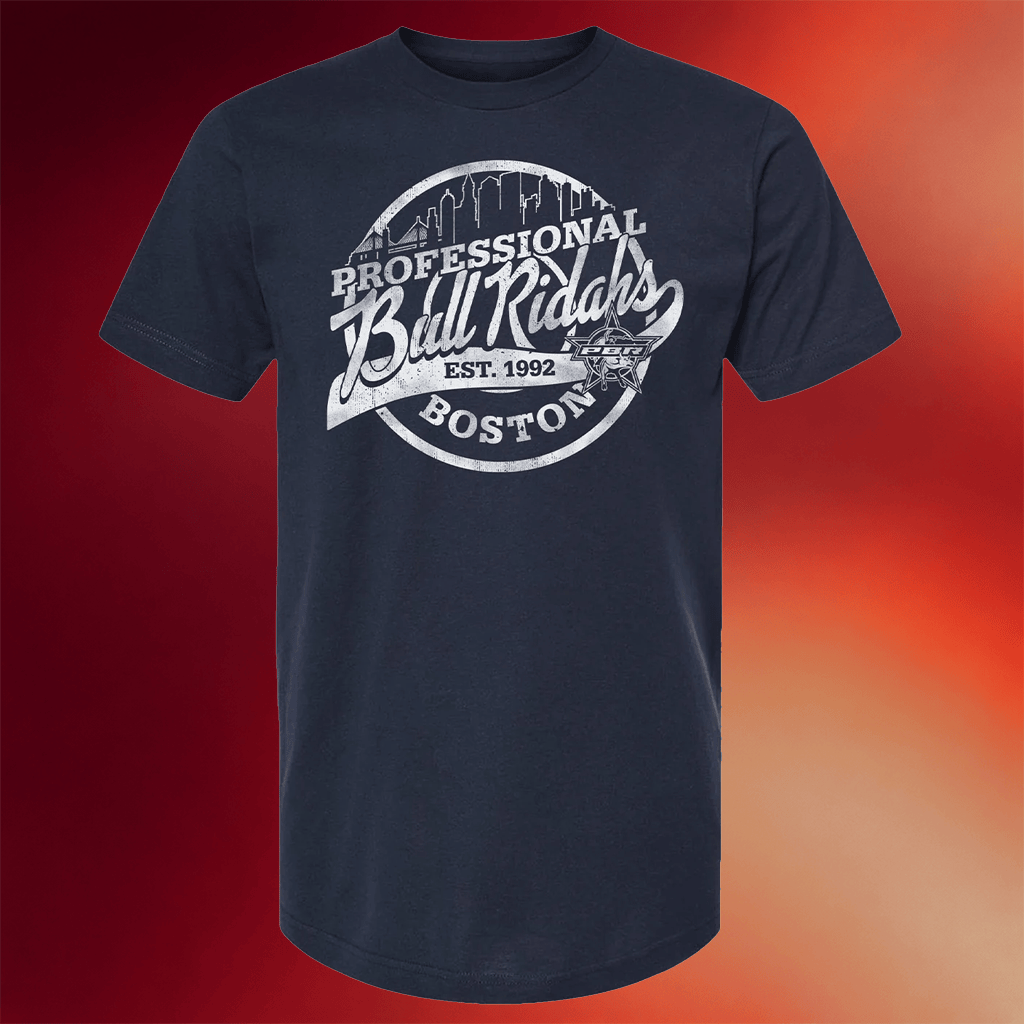 PBR Merch PBR Boston Bull Ridahs T-Shirt Birthday Present For Son - Merchluma