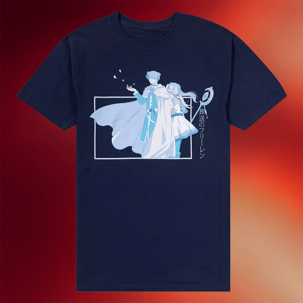Frieren Merch Frieren Beyond Journey's End Himmel And Frieren Tonal T-Shirt Gifts For Brother - Merchluma