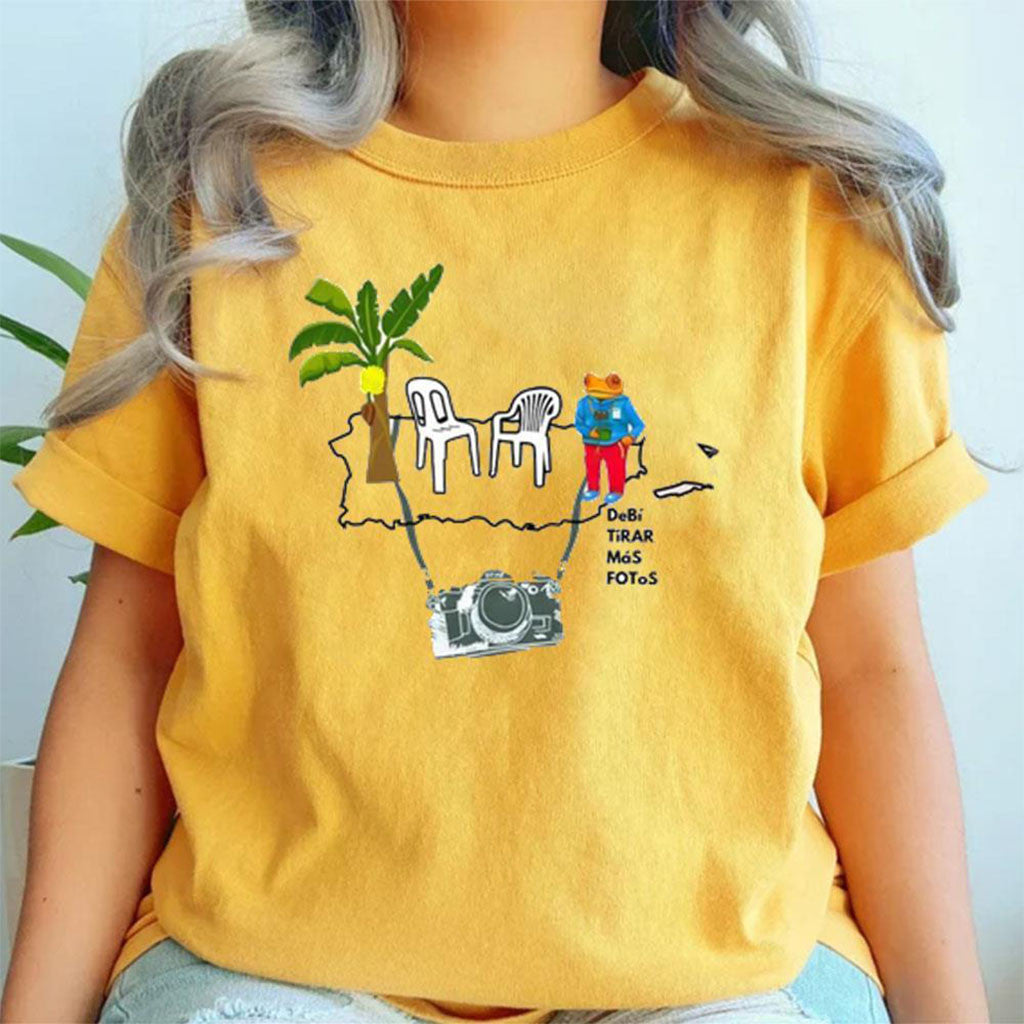 Bad Bunny Debi De Tirar Mas Fotos 1-12 T-Shirt Bad Bunny Merch Gifts For Her - Merchluma