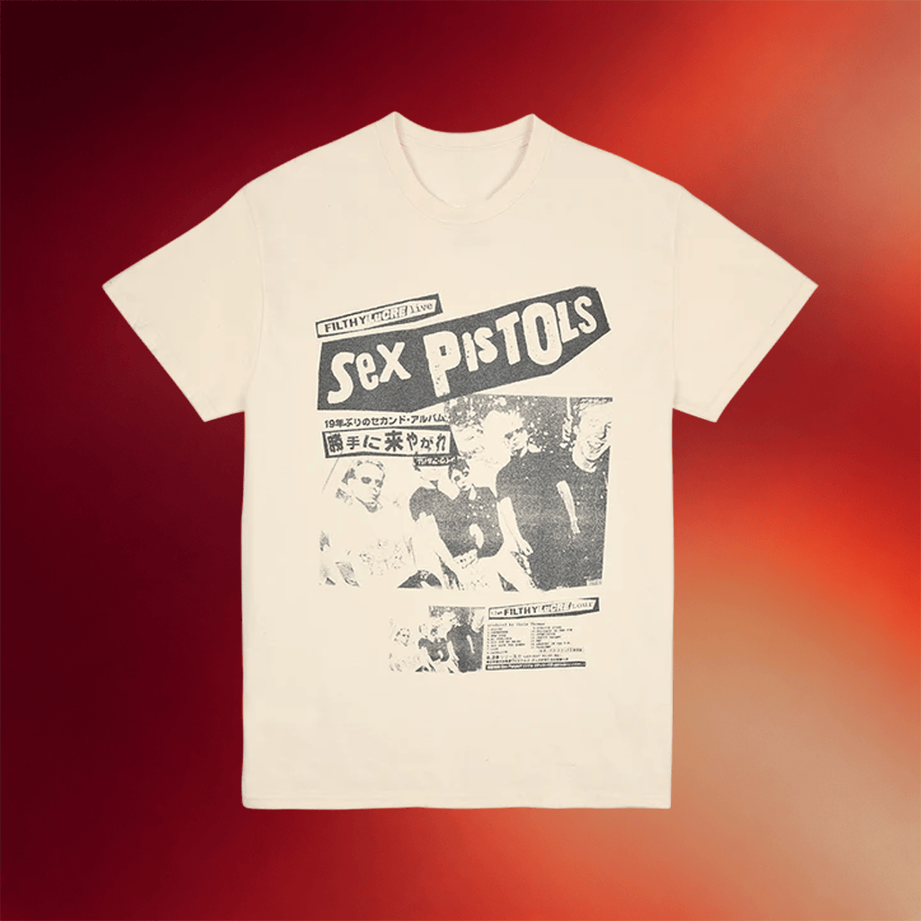 Sex Pistols Merch 1996 Filthy Lucre Tour T-Shirt Unique Gifts For Music Lovers - Merchluma