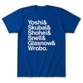 LA Pitchers Ampersand Yoshi And Skubal And Shohei And Snell And Glasnow And Wrobo Shirt - Merchluma