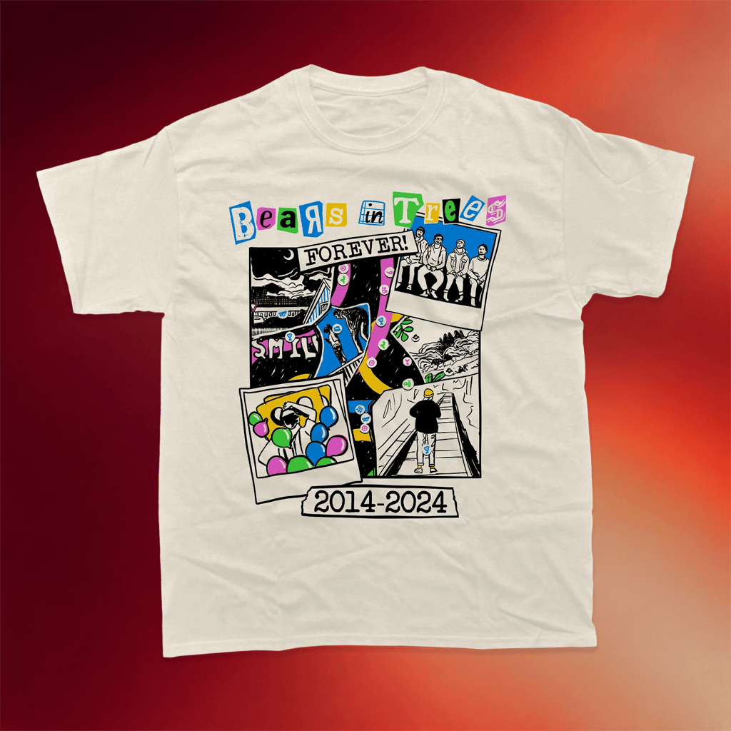 Bears In Trees Merch BIT Forever 2014 2024 T-Shirt Gifts For Rock Fans - Merchluma
