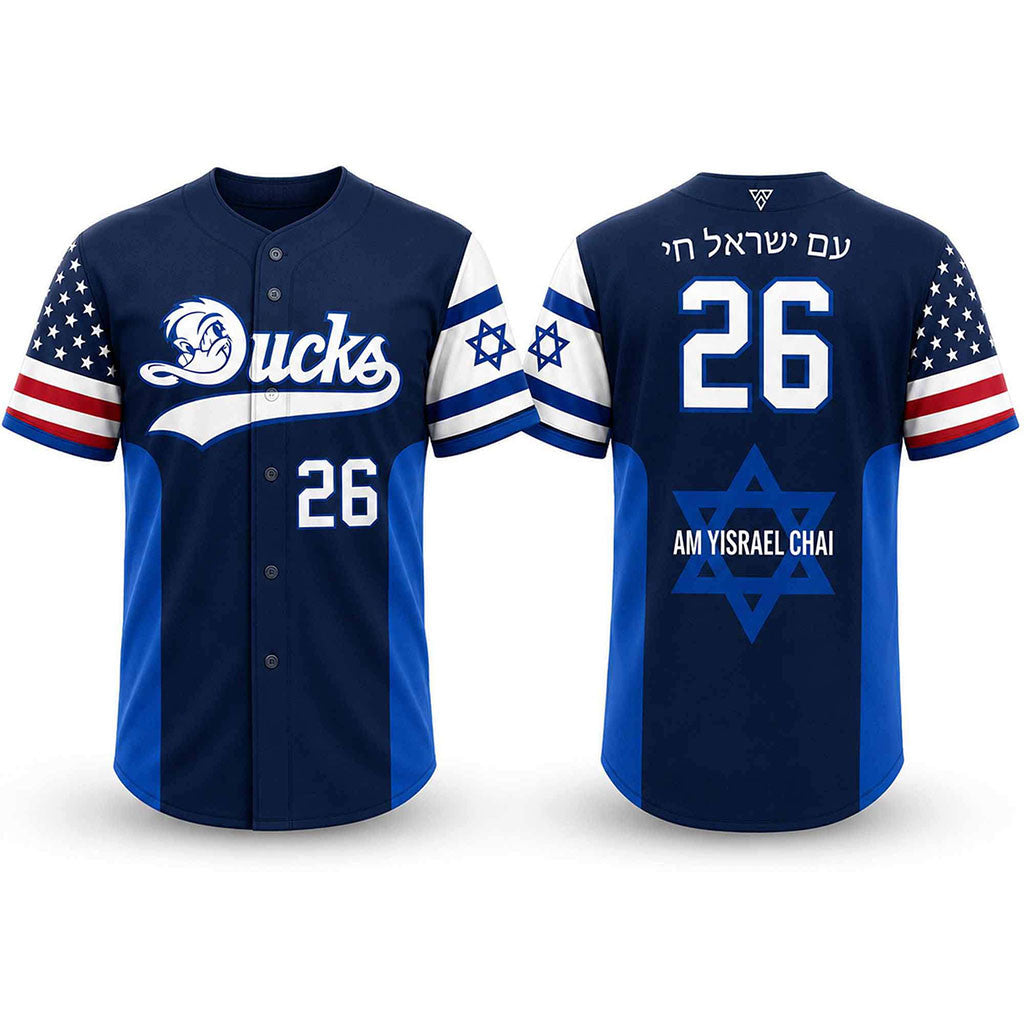 2026 Long Island Ducks Jewish Heritage Night Jersey Ducks Merch Gift Ideas For Baseball Fans - Merchluma