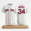 Boston Red Sox David Ortiz #34 Yankee Stadium Buried Jersey Red Sox Merch Gifts For Fans - Merchluma
