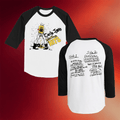 Circle Jerks Merch 2026 Golden Shower Of Hits Raglan Shirt Gifts For Music Lovers - Merchluma