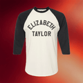 Elizabeth Taylor Merch 2026 Elizabeth Taylor Raglan T-Shirt Gift For Besties - Merchluma