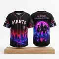 SF Giants KPop Demon Hunters 2026 Jersey San Francisco Giants Merch Gift For Kpop Fans - Merchluma