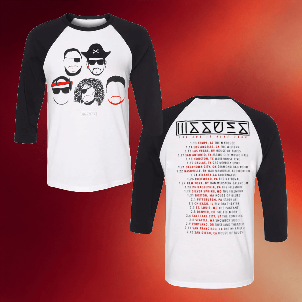 Issues Merch Pirates Raglan Shirt The End Is Here Tour Shirt Presents For Music Lovers - Merchluma