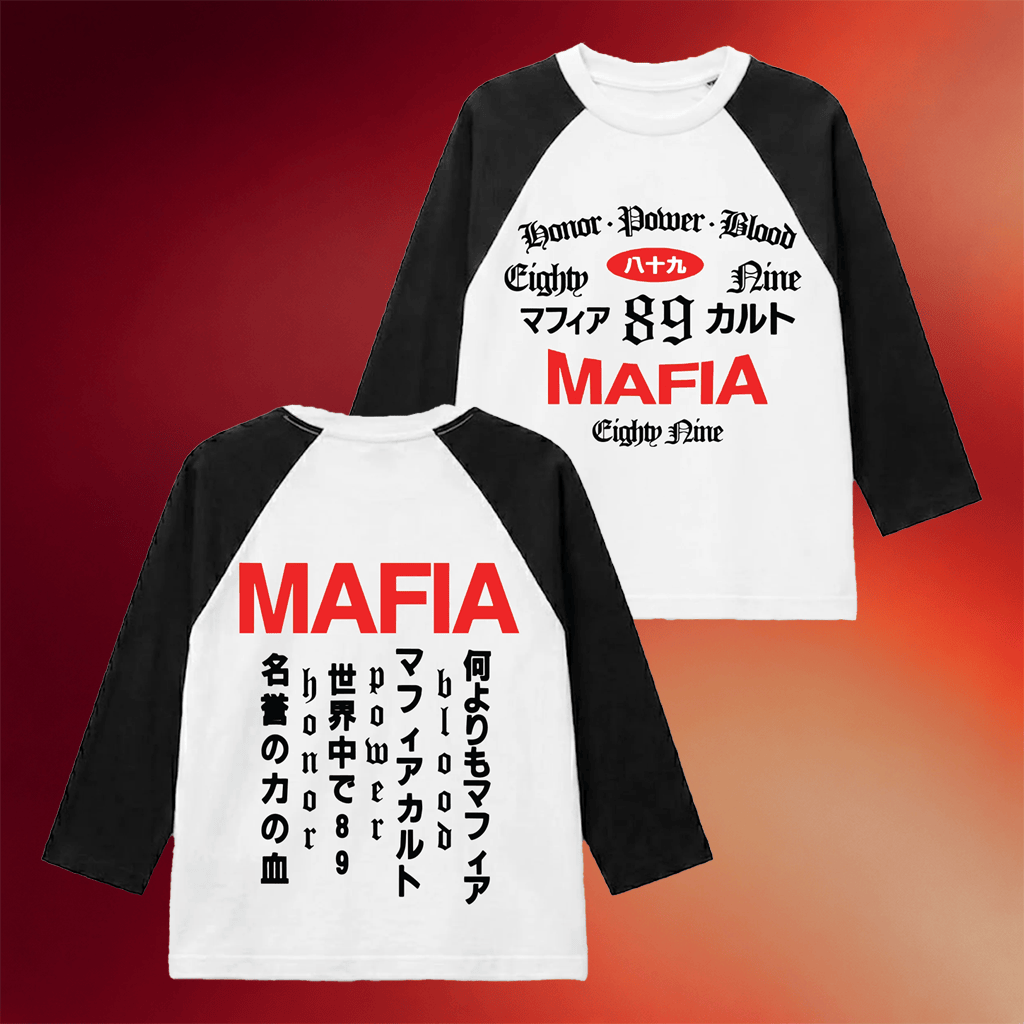 JPEGMAFIA Merch 89 MAFIA Raglan Shirt 2026 Best Gift For Rapper Fans - Merchluma