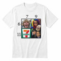 6 7 9 11 6ix9ine George W Bush T-Shirt White Funny Meme Shirt Gift For Him Her - Merchluma