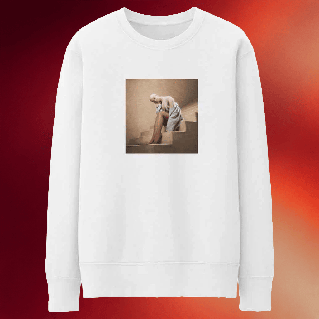 Ariana Grande Merch Staircase Sweatshirt Cool Gifts For Music Lovers - Merchluma