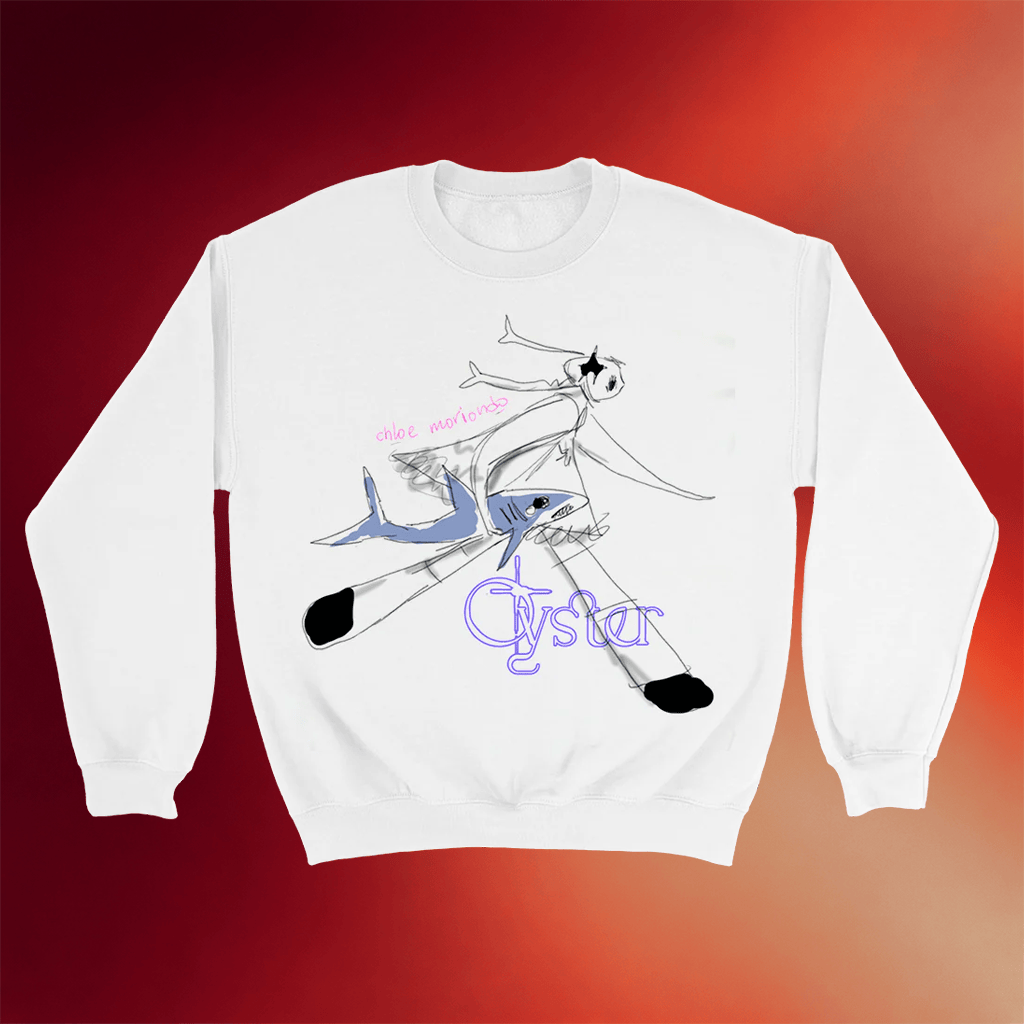 Chloe Moriondo Merch 2026 Oyster Crewneck Sweatshirt Gifts For Music Lovers - Merchluma