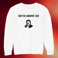 Chud The Builder Merch 2026 They're Chimpin' Out Sweatshirt Chud The Builder Crewneck - Merchluma