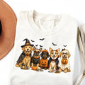 Cute Halloween Dog Shirt Fall Puppy Tee Spooky Season Clothing Halloween Gift For Dog Lover - Merchluma