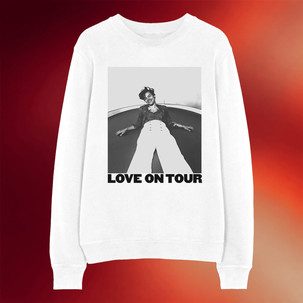 Harry Styles Merch Love On Tour Sweatshirt Harry Styles Crewneck Gifts For Brother - Merchluma