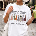 Women''s Rights Vary By State T-Shirt Smash The Patriarchy Clothing Feminist Gifts - Merchluma