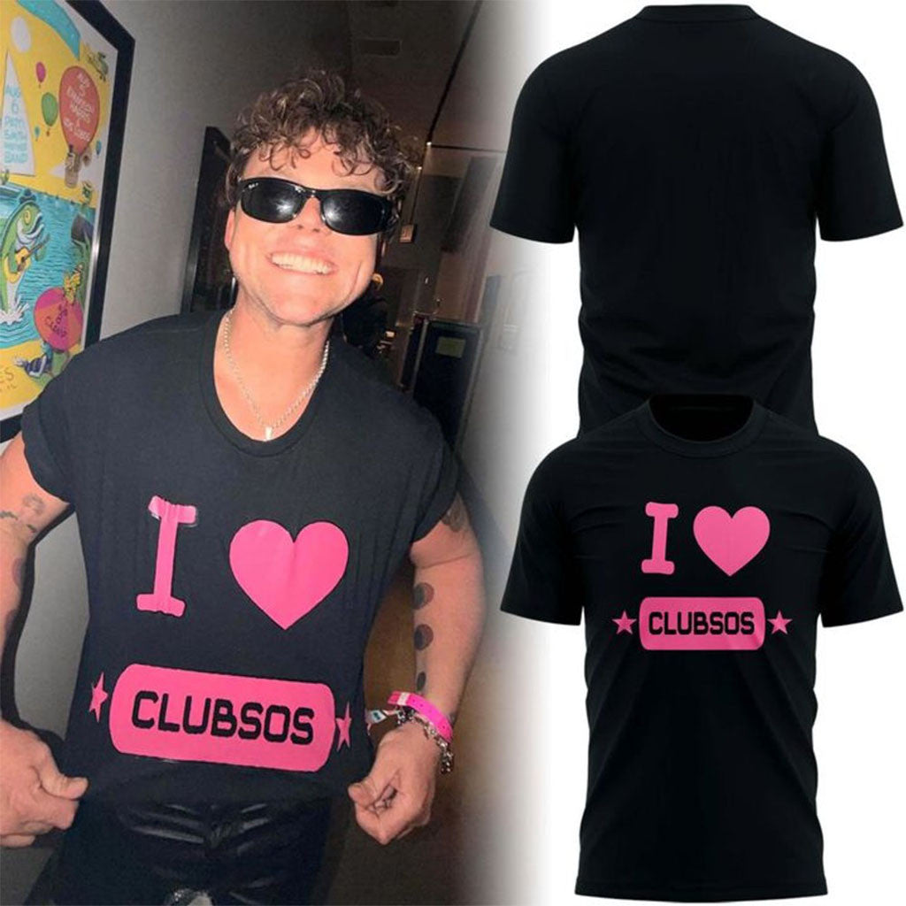 5 Seconds Of Summer World Tour 2026 I Love CLUBSOS Shirt 5SOS Merch Gift For Music Lovers - Merchluma