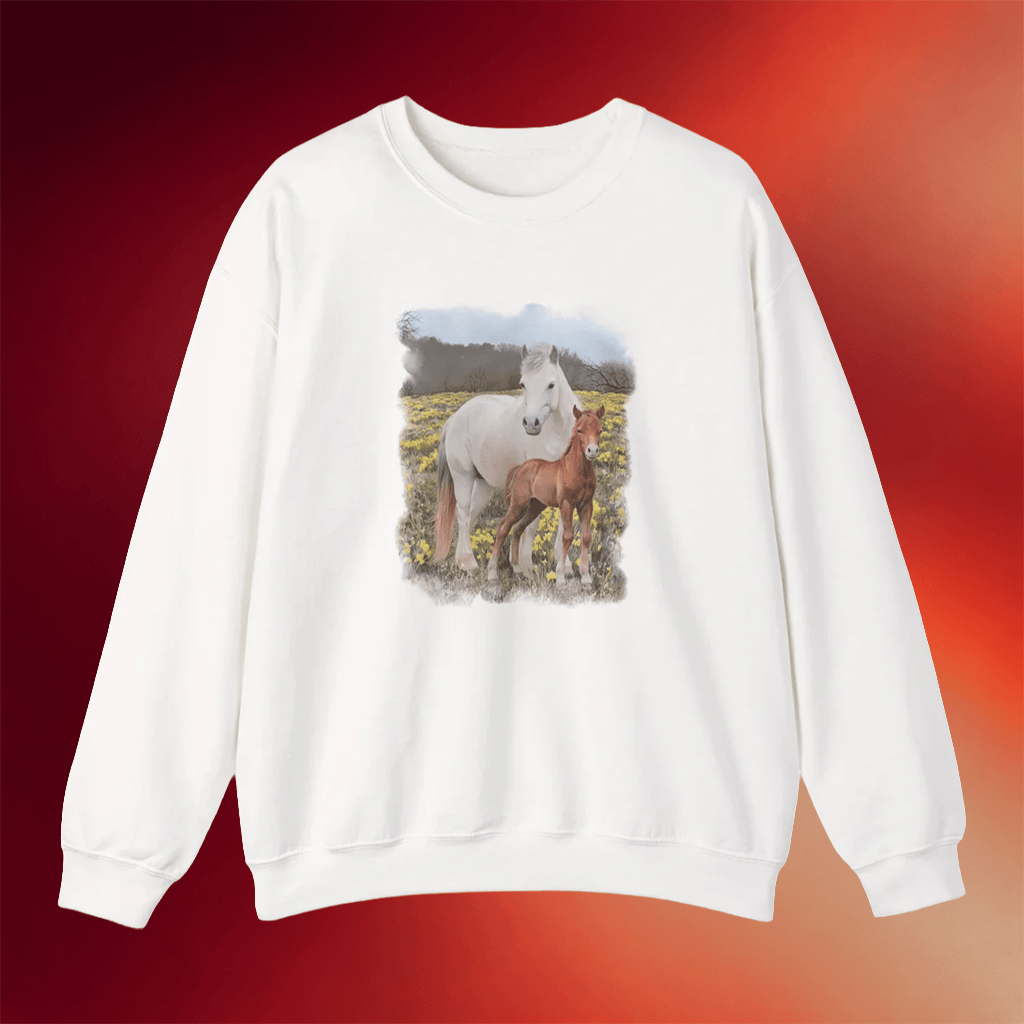 Katie Van Slyke Merch 2026 Glenn And Coco Sweatshirt Horse Lover Sweatshirt Gift For BFF - Merchluma