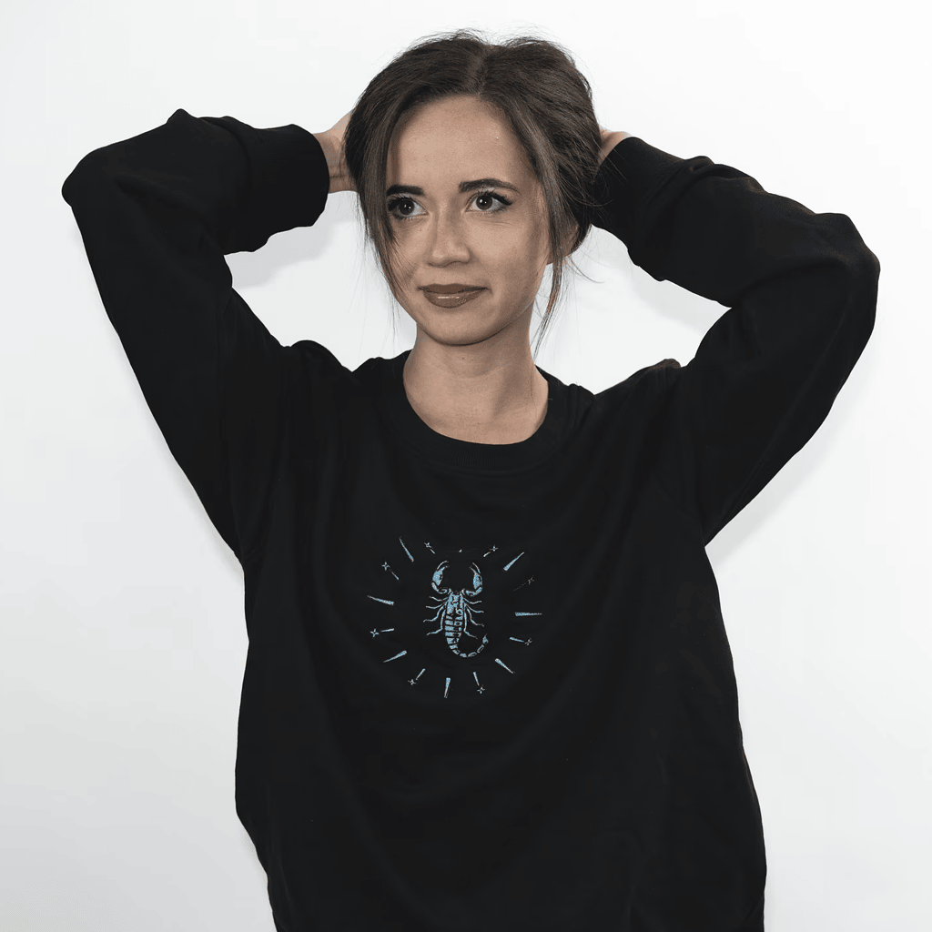 Alveus Sanctuary Merch 2026 UV Scorpion Crewneck Sweatshirt Birthday Gift For Wife - Merchluma