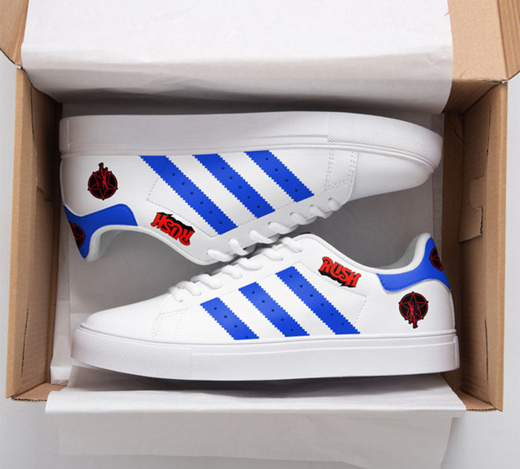 RUSH Fifty Something Tour 2026 Shoes Starman Sneakers RUSH Merch Best Gift For Band Fans - Merchluma