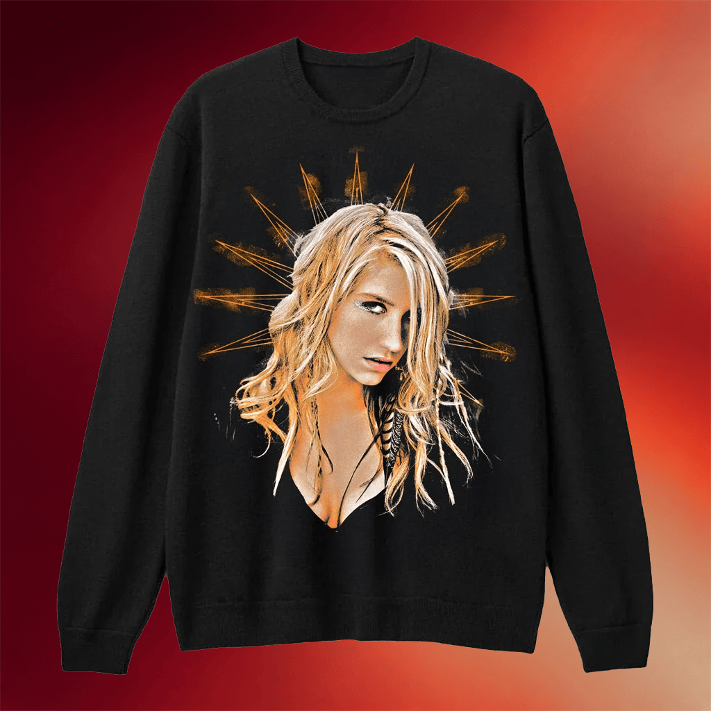 Kesha Merch Animal Crewneck Kesha Sweatshirt Birthday Gifts For Sister Music Lovers - Merchluma