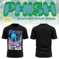 Phish Summer Tour 2026 T-Shirt Black Phish Band Merch Concert Outfits Gift For Music Lovers - Merchluma