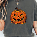 Melting Jack O Lantern T-Shirt Spooky Pumpkin Shirt Halloween Gifts For BFF - Merchluma