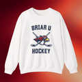 Off Campus Merch 2026 Briar U Hockey Logo Crewneck Sweatshirt Hockey Team Apparel Gifts Ideas - Merchluma
