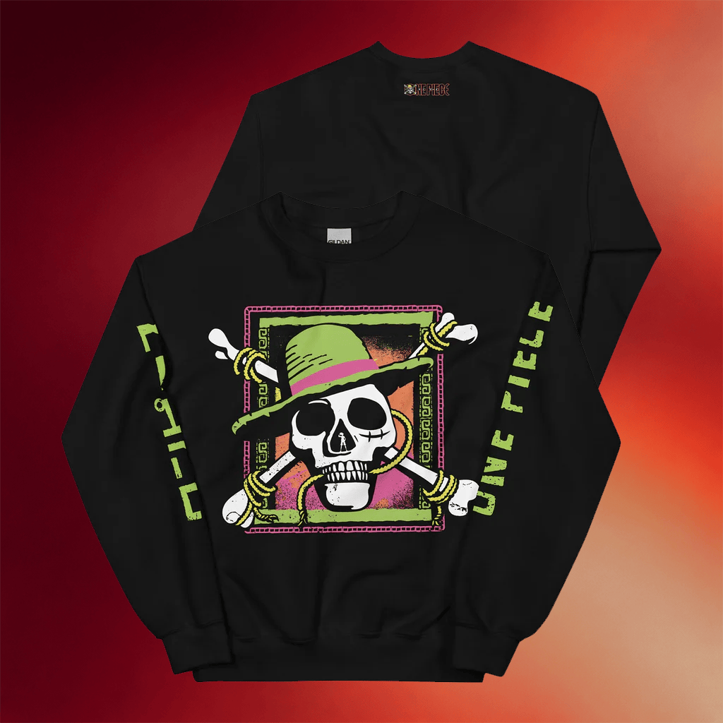 Netflix One Piece Merch 2026 One Piece Radical Adventures Sweatshirt Black Gifts For BFF - Merchluma