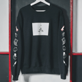 Omori Merch White Space Sweatshirt Omori Crewneck Best Gifts For Boyfriend - Merchluma