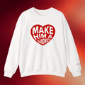 Candace Owens Merch Make Him A Sandwich Valentine Day Sweatshirt Gifts For Her - Merchluma