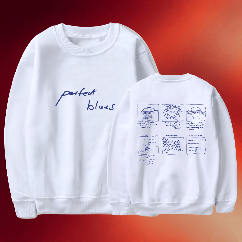 Hannah Bahng Merch 2026 Prefect Blues Crewneck Hannah Bahng Sweatshirt Gifts For Music Fans - Merchluma