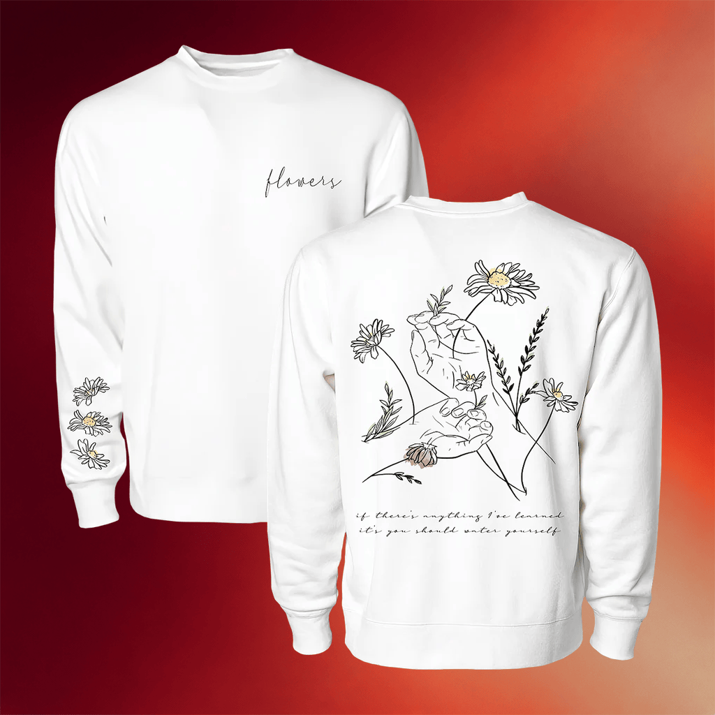 Lauren Spencer Smith Merch 2026 Flowers Sweatshirt Music Lover Gift Ideas For Her - Merchluma