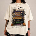 Halloween Movies Spooky Season T-Shirt Creepy Movie Night Shirt Halloween Witches Outfits - Merchluma
