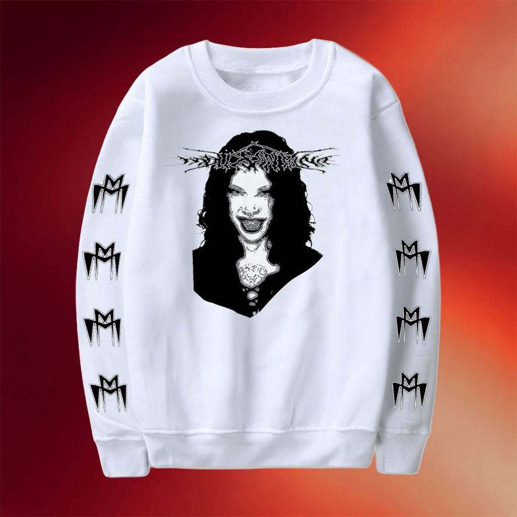 Molly Santana Merch 2026 Molly Santana Face Sweatshirt Presents For Rap Fans - Merchluma