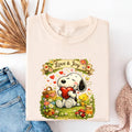 Snoopy Love Joy Shirt Cute Peanuts Dog Tee Vintage Cartoon Lover Gifts For Her - Merchluma