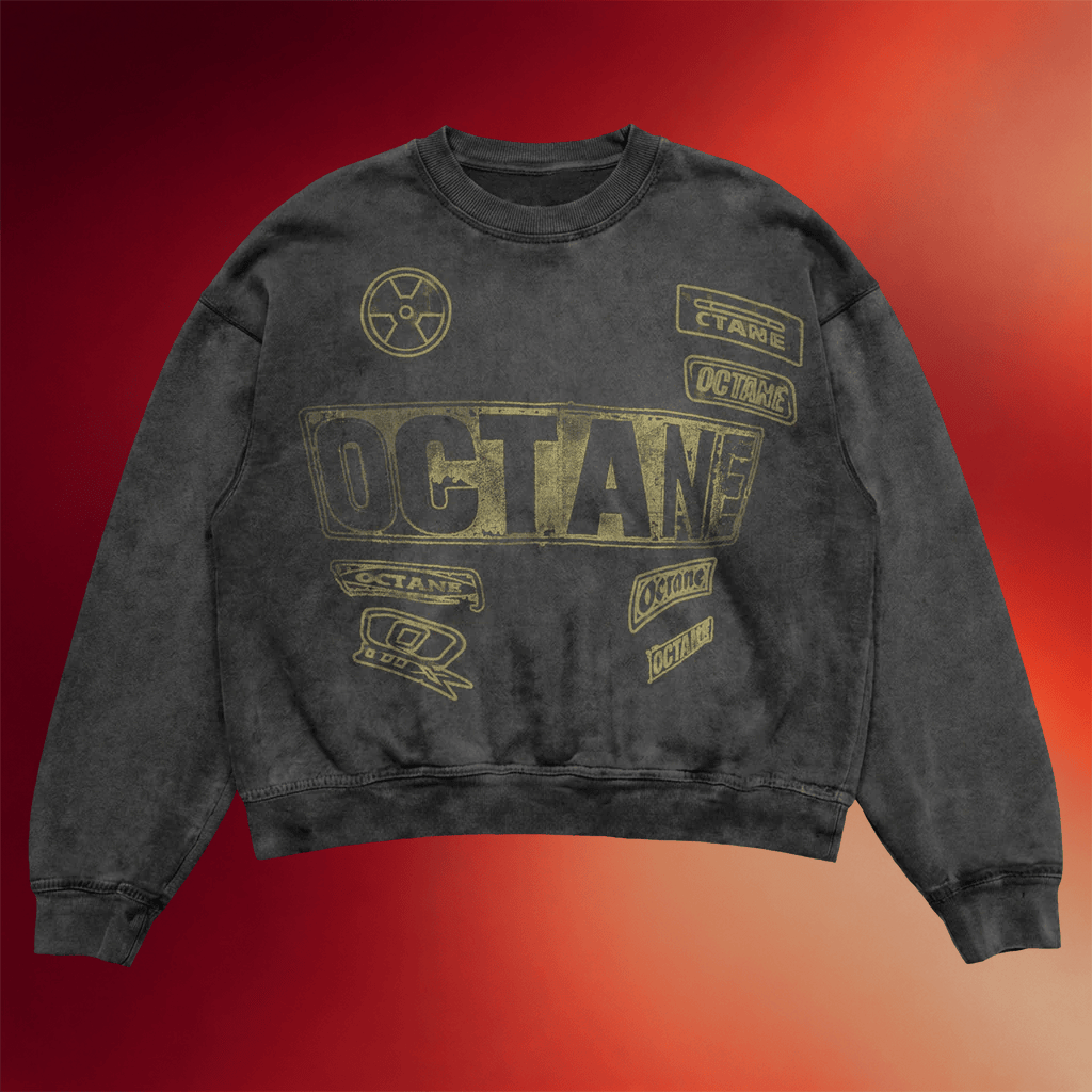 Don Toliver Merch Octane Moto Crewneck Don Toliver Wash Sweatshirt Gifts For Son - Merchluma