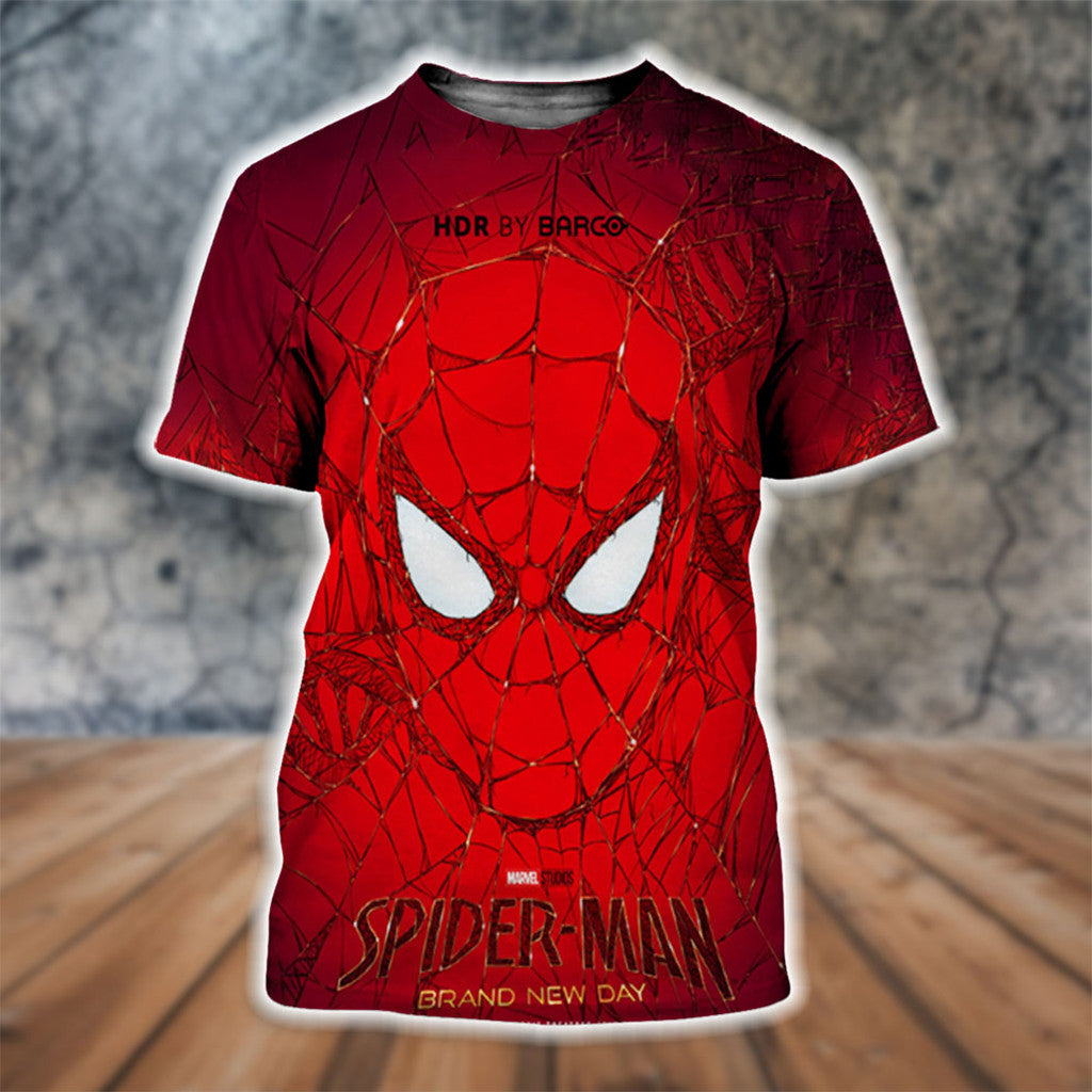 Spider Man Brand Merch New Day New Movie Poster T-Shirt 2026 Birthday Gift - Merchluma