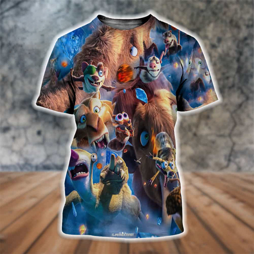 Ice Age Boiling Point 2027 Poster Movie T-Shirt Ice Age Merch Best Gifts For Him - Merchluma