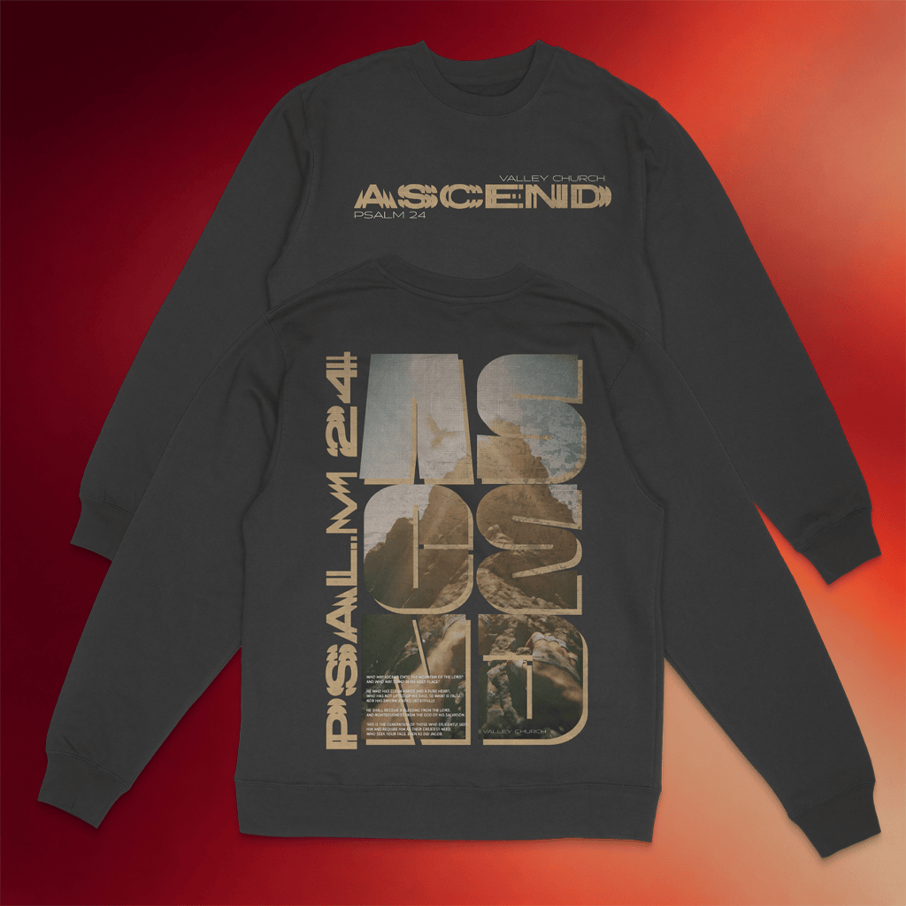 Dane Apparel Merch Valley Church Ascend Crewneck Sweatshirt Present For Dad - Merchluma