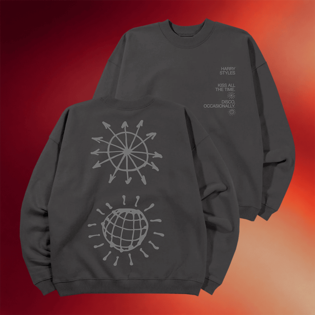 Harry Styles Merch 2026 Kiss Disco Crewneck KATTDO Sweatshirt Best Gifts For Music Lovers - Merchluma