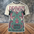 Primus Band Ljubljana Slovenia 2026 Event Poster T-Shirt Primus Merch Gift Ideas For Men - Merchluma