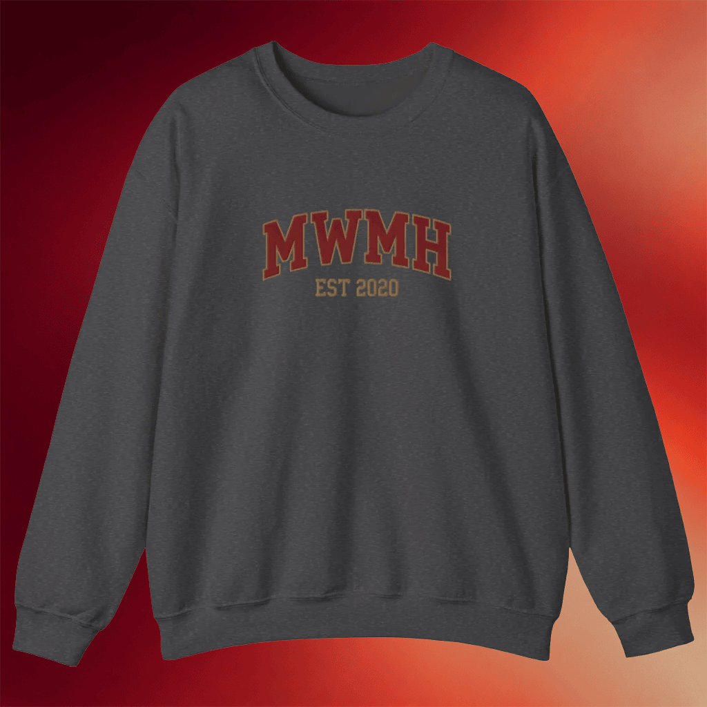 Murder With My Husband Merch MWMH Est 2020 Crewneck Murder With My Husband Sweatshirt Him Gifts - Merchluma