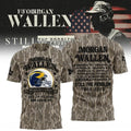 MW X Michigan Wolverines Football Still The Problem Tour 2026 T-Shirt Morgan Wallen Merch Camo - Merchluma