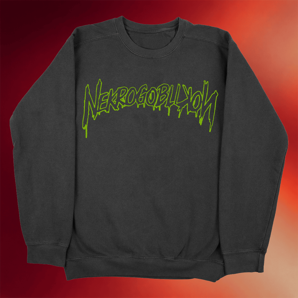 Nekrogoblikon Merch 2026 Goblin Hand Crewneck Nekrogoblikon Sweatshirt Gifts For Fans - Merchluma